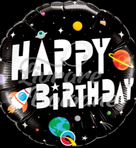 Balon cu Heliu Happy Birthday (LB-15009)