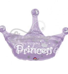 Balon cu Heliu Birthday Princess Crown (LB-15014)