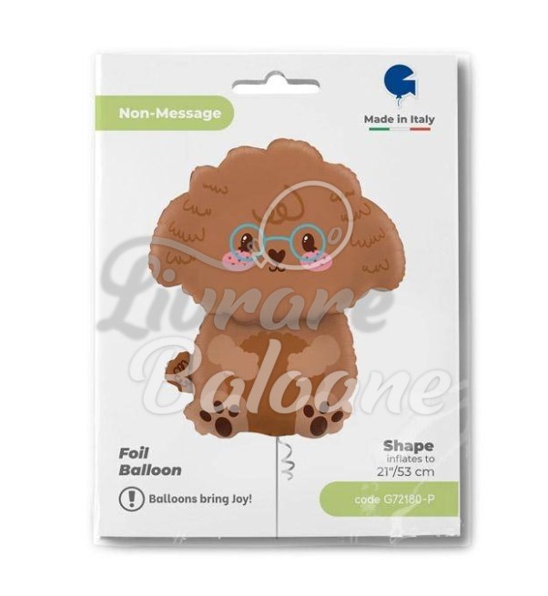 Balon cu Heliu_Catelus_CUTE TOY POODLE