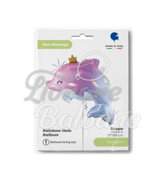 Balon cu Heliu_DELFIN_GLOWY DOLPHIN