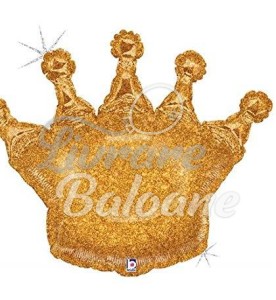 Balon cu Heliu_Coroana GOLD 91 cm