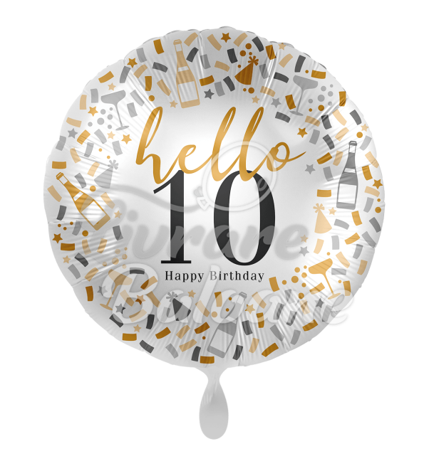 BIRTHDAY #10 * 43 cm