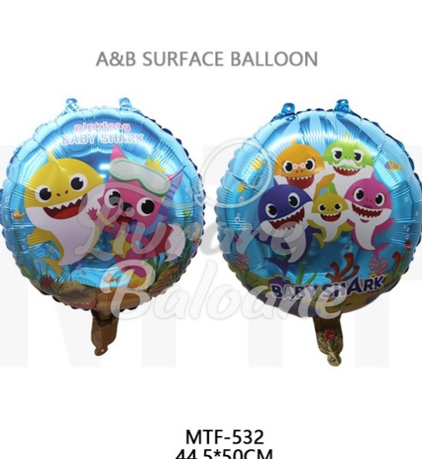 Balon cu Heliu-Baby Shark