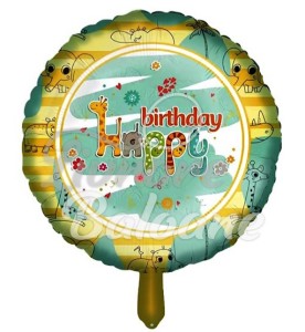 Balon cu Heliu BIRTHDAY HAPPY (LB-19042)