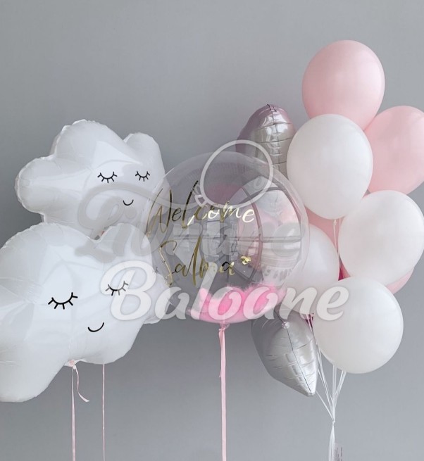 Set Baloane cu Heliu Nou-Nascut (LB-14063)