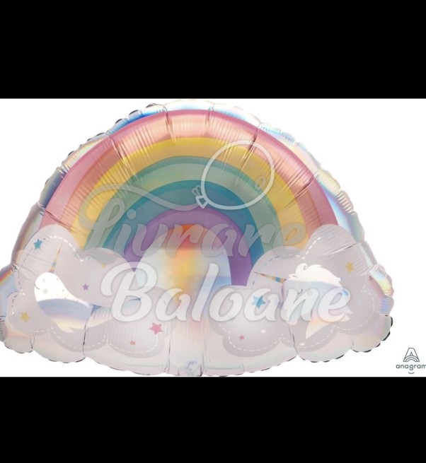 Balon_Curcubeu magic holografic