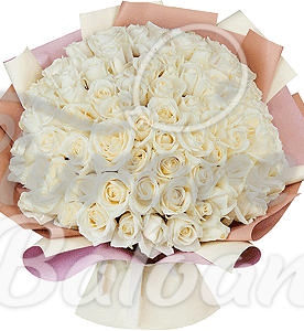 101 Trandafiri in Buchet