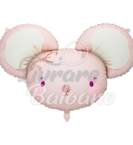 Balon din folie_MOUSE_roz deschis