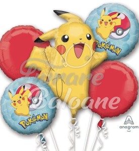 5 Baloane cu Heliu_POKEMON_Pikachu