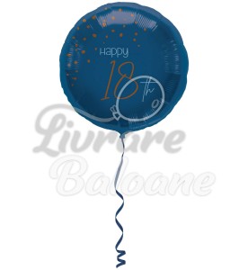 Balon cu Heliu_Happy 18 th (LB-15079)