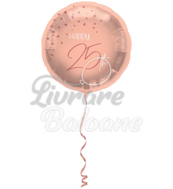 Balon cu Heliu_Happy 25 th (LB-15080)