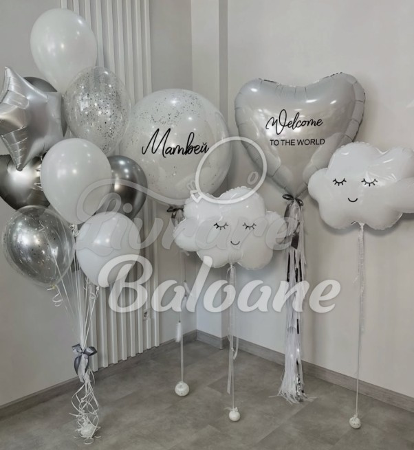Baloane pentru Externarea din Maternitate (LB-14096)