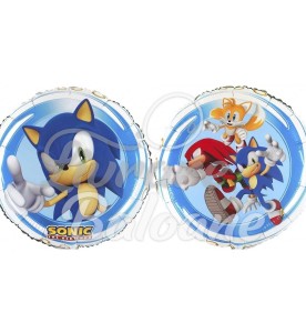 Гелиевый шар_Sonic_Круг 18_46 см
