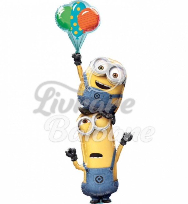 Multi_Baloane_cu Heliu_Minions_Stacker 190 cm