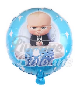 Гелиевый шар_Boss Baby_Круг 46 см