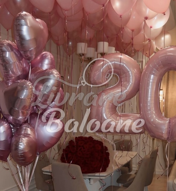 Set Baloane cu Heliu_La mulți ani (LB-12076)