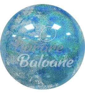 Bubble cu Heliu_Confetti Albastru 51 cm