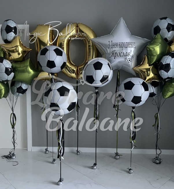 Mini Decor pentru Zi de Naștere_FOTBAL (LB-130017)
