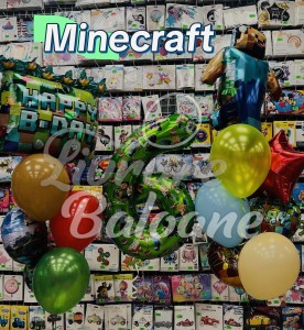 Mini Decor pentru Zi de Naștere_MINECRAFT (LB-130018)