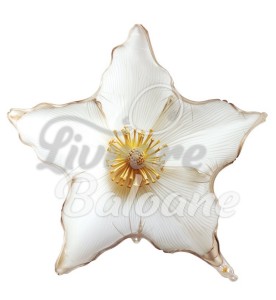 Balon Figurinǎ cu Heliu_FLOARE ALBǍ (LB-18153)