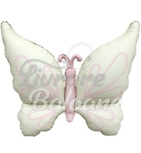 Balon Figurinǎ Fluture_satin crem delicat (LB-18157)